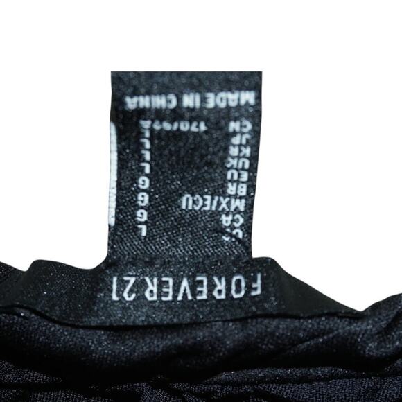 Forever 21 Black Lace Cami Tank Top Women’s Size Large Y2K Boho Festival - Picture 6 of 6